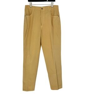 Vintage 90s Indie Jeans High Waisted Straight Leg Yellow Denim Seasons Jeans 14